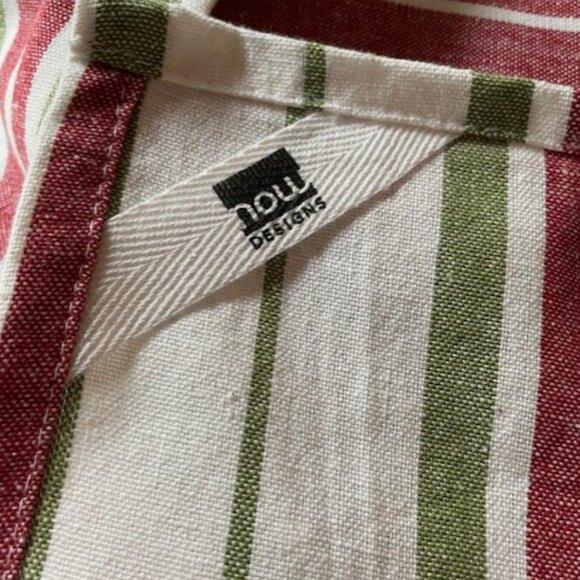 NOW DESIGNS Oversized Holiday Check Cotton Tea Towels Set of 3 - Picture 3 of 4